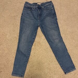 Madewell 10” high-rise skinny 29P